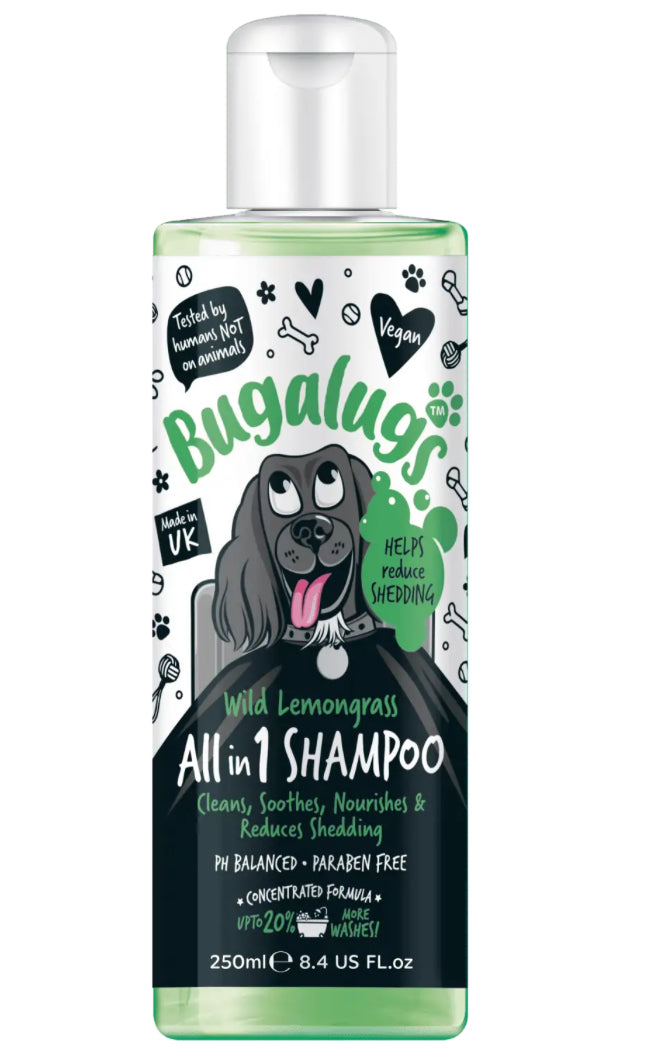 Bugalugs All In 1 Dog Shampoo Grooming Bugalugs