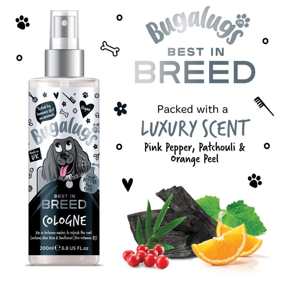 Bugalugs ‘Best in Breed’ dog cologne Grooming Bugalugs