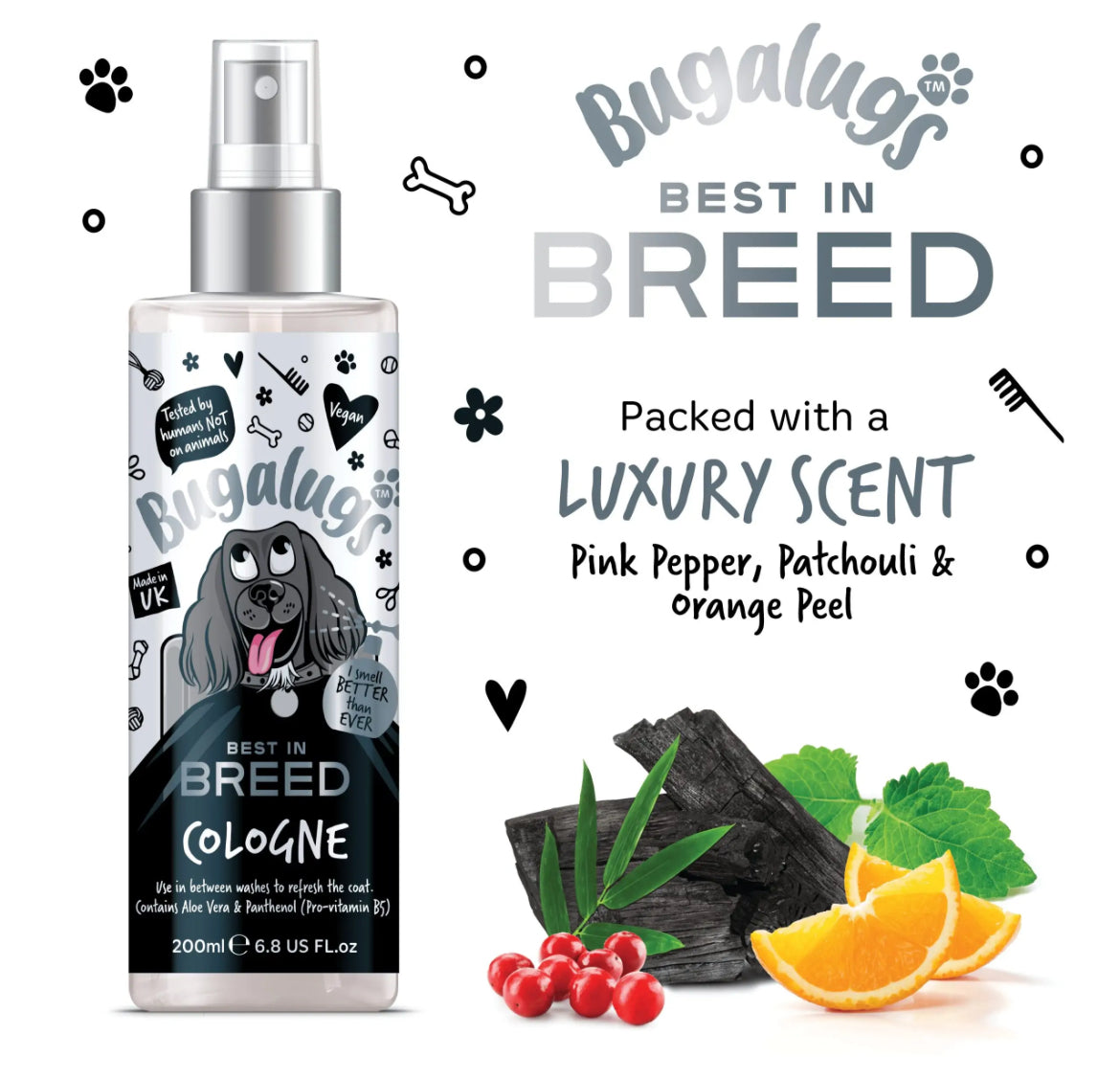 Bugalugs ‘Best in Breed’ dog cologne Grooming Bugalugs