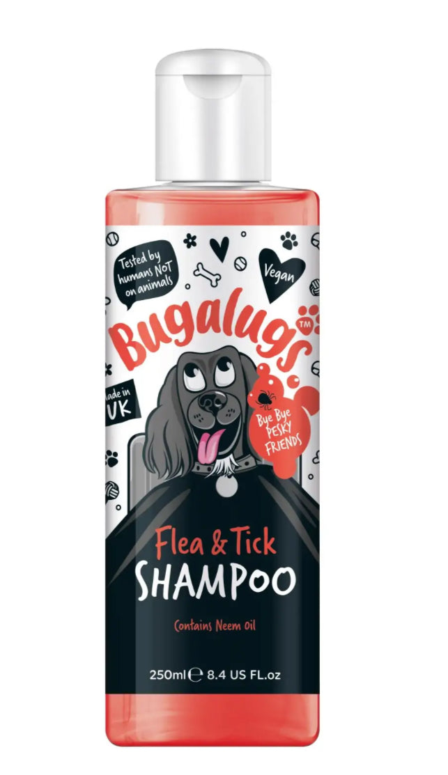 Bugalugs Flea and Tick Dog Shampoo Flea Treatment Bugalugs