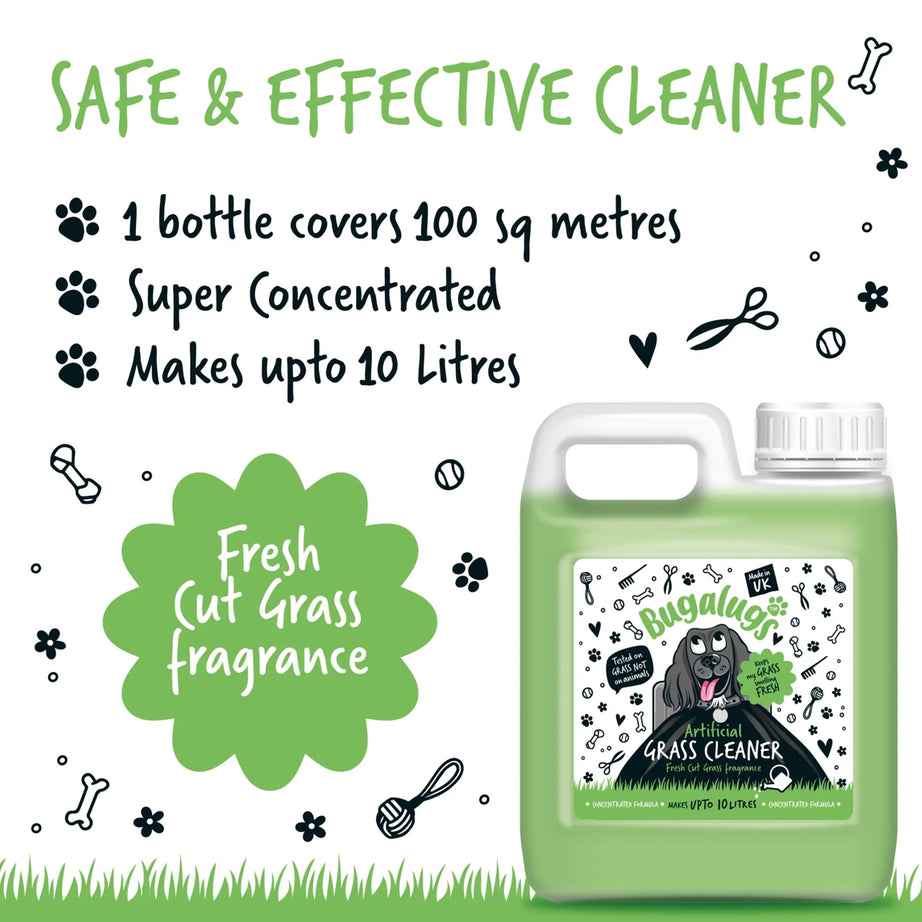 Artificial Grass Cleaner (Cut Grass) 1L Disinfectant Bugalugs