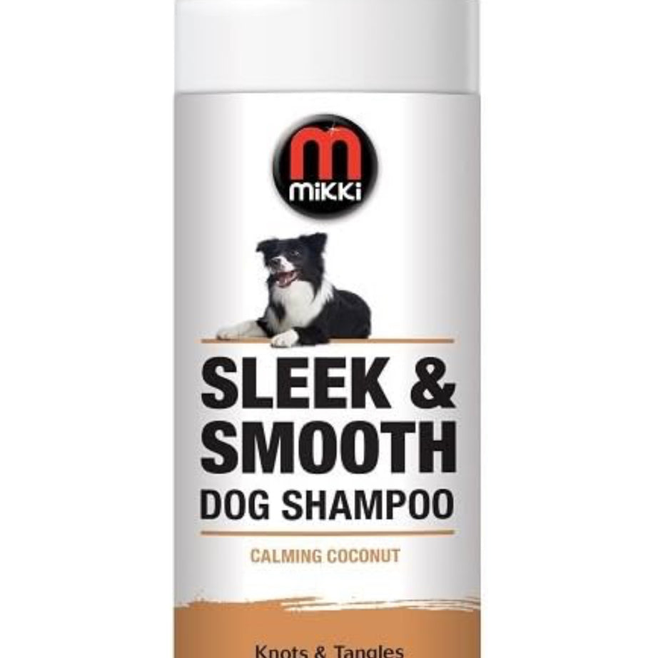 Mikki Sleek and Smooth Dog Shampoo 250ml Mikki
