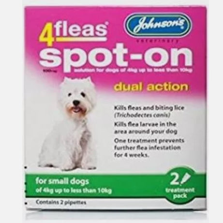 Johnson's 4fleas Spot On for Dogs Johnson’s