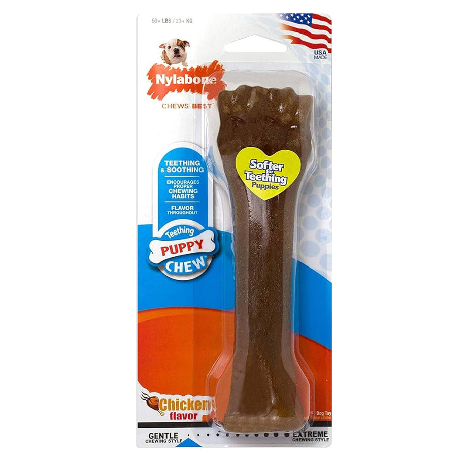 Nylabone Gentle Puppy Dog Teething Chew Toy Bone (XL) Nylabone