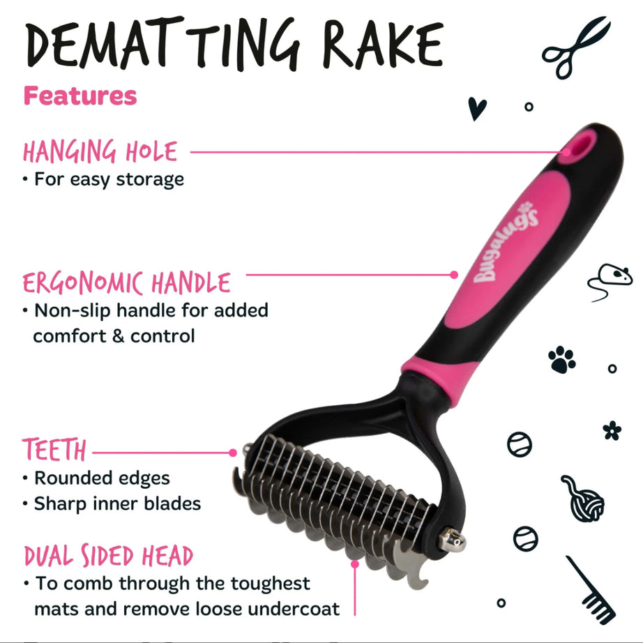 Bugalugs Dematting Rake Bugalugs