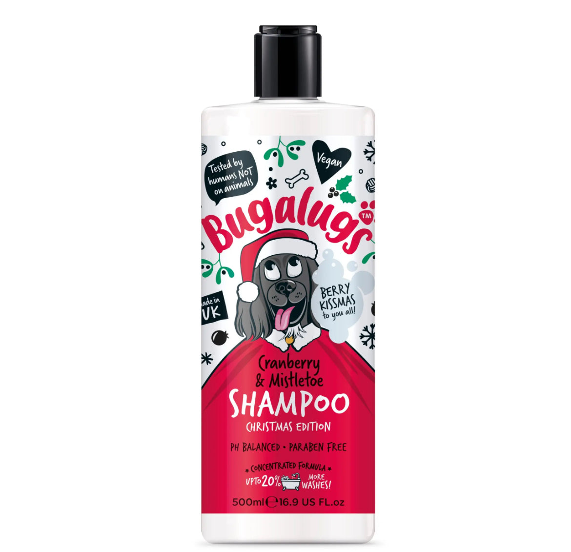 Bugalugs Christmas Edition: Cranberry & Mistletoe Shampoo Bugalugs