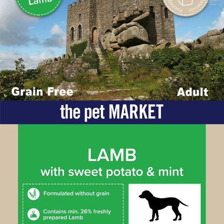 Grain Free Adult Dog Lamb Dry Complete kibble the Pet MARKET