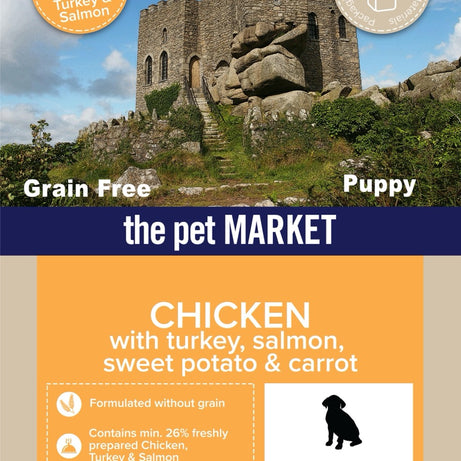 Grain Free Puppy Chicken Dry Complete kibble the Pet MARKET