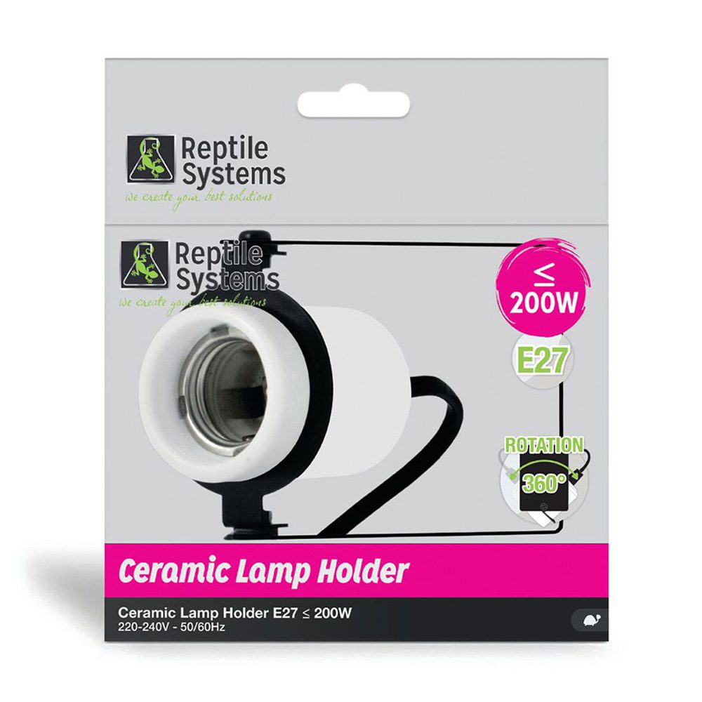 Reptile Systems Ceramic Lamp Holder Pet Market