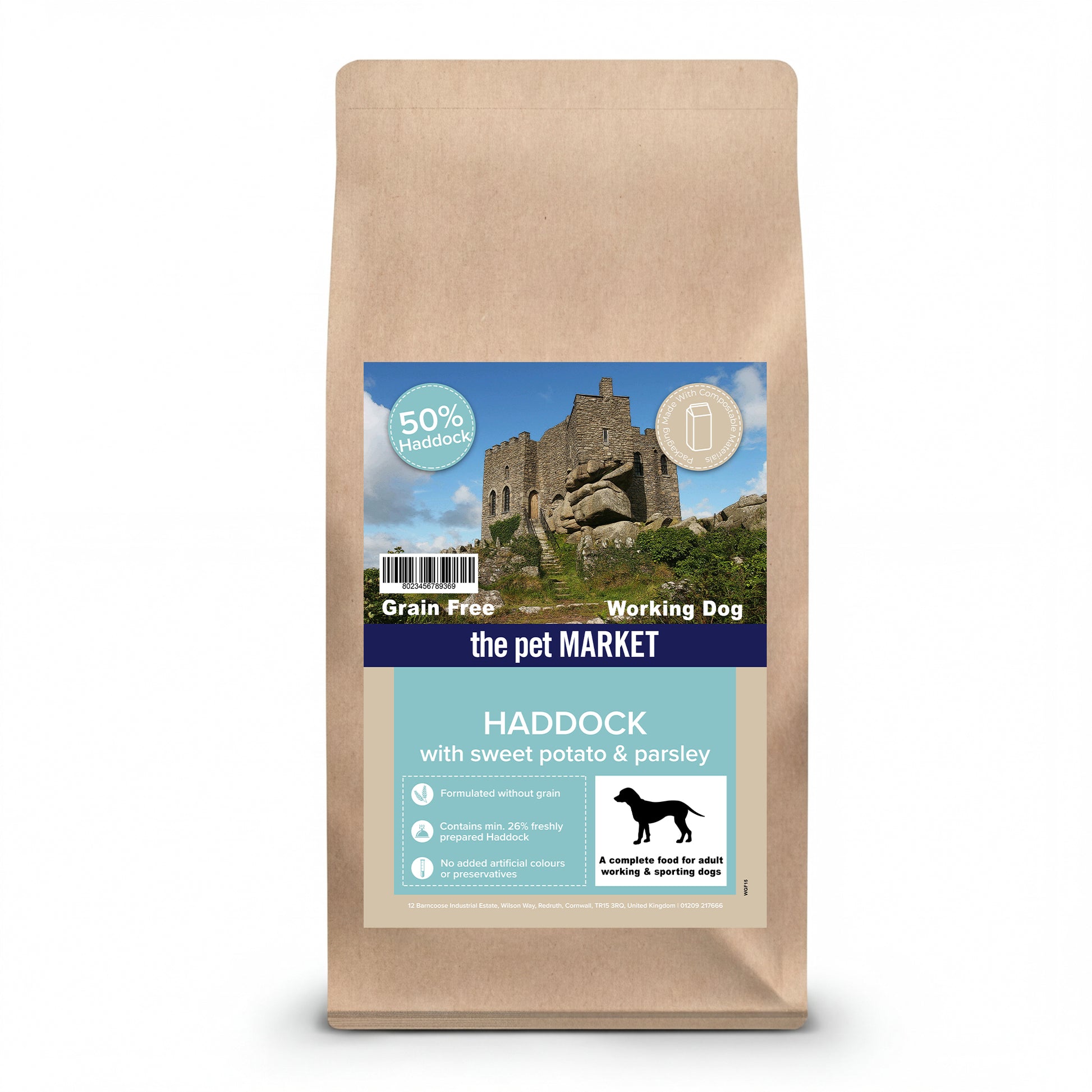 Grain-free - Haddock With Sweet Potato & Parsley - Working Dog Pet Market