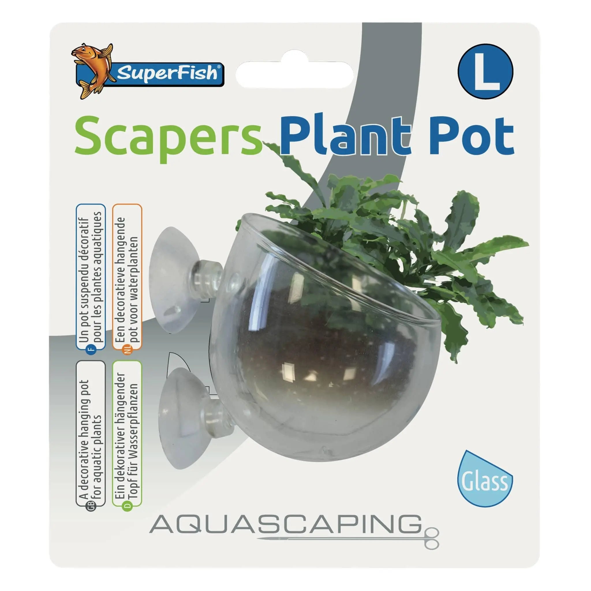 SuperFish Scapers Plant Pot Aquarium Planter SuperFish
