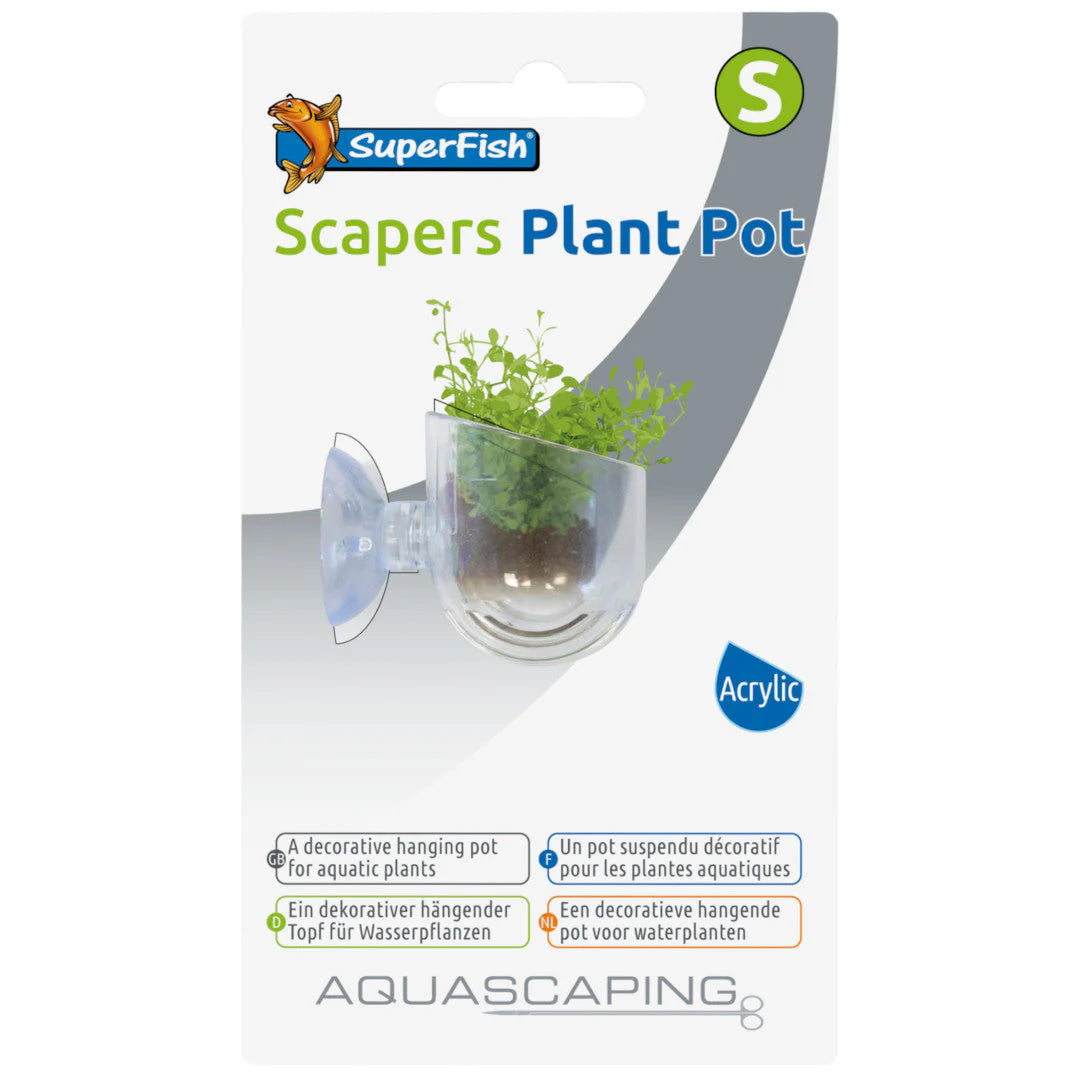 SuperFish Scapers Plant Pot Aquarium Planter SuperFish