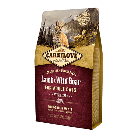 Carnilove Lamb & Wild Boar for Cats the Pet MARKET