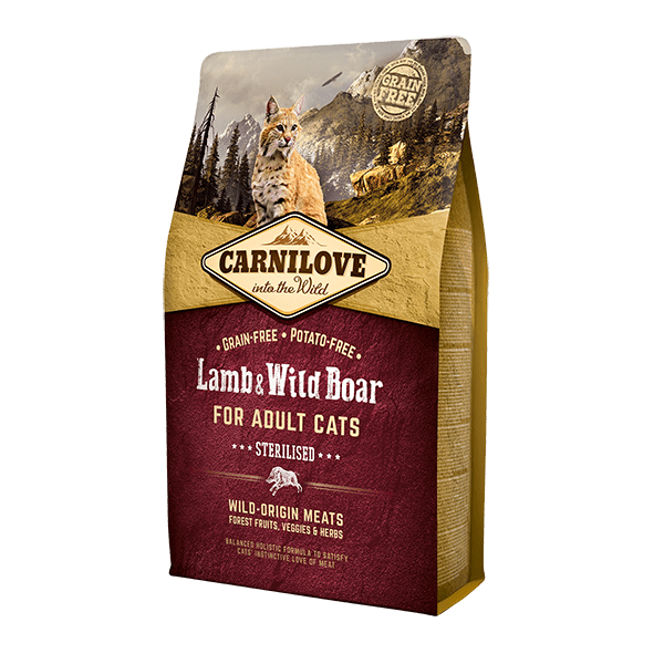 Carnilove Lamb & Wild Boar for Cats the Pet MARKET