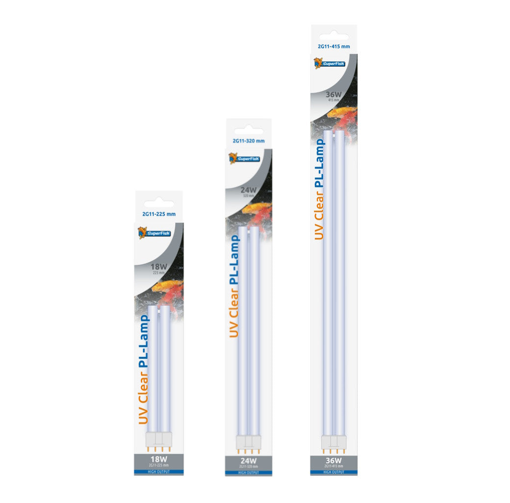 SuperFish 2G11-UV Replacement Lamps Pond UV Bulb SuperFish