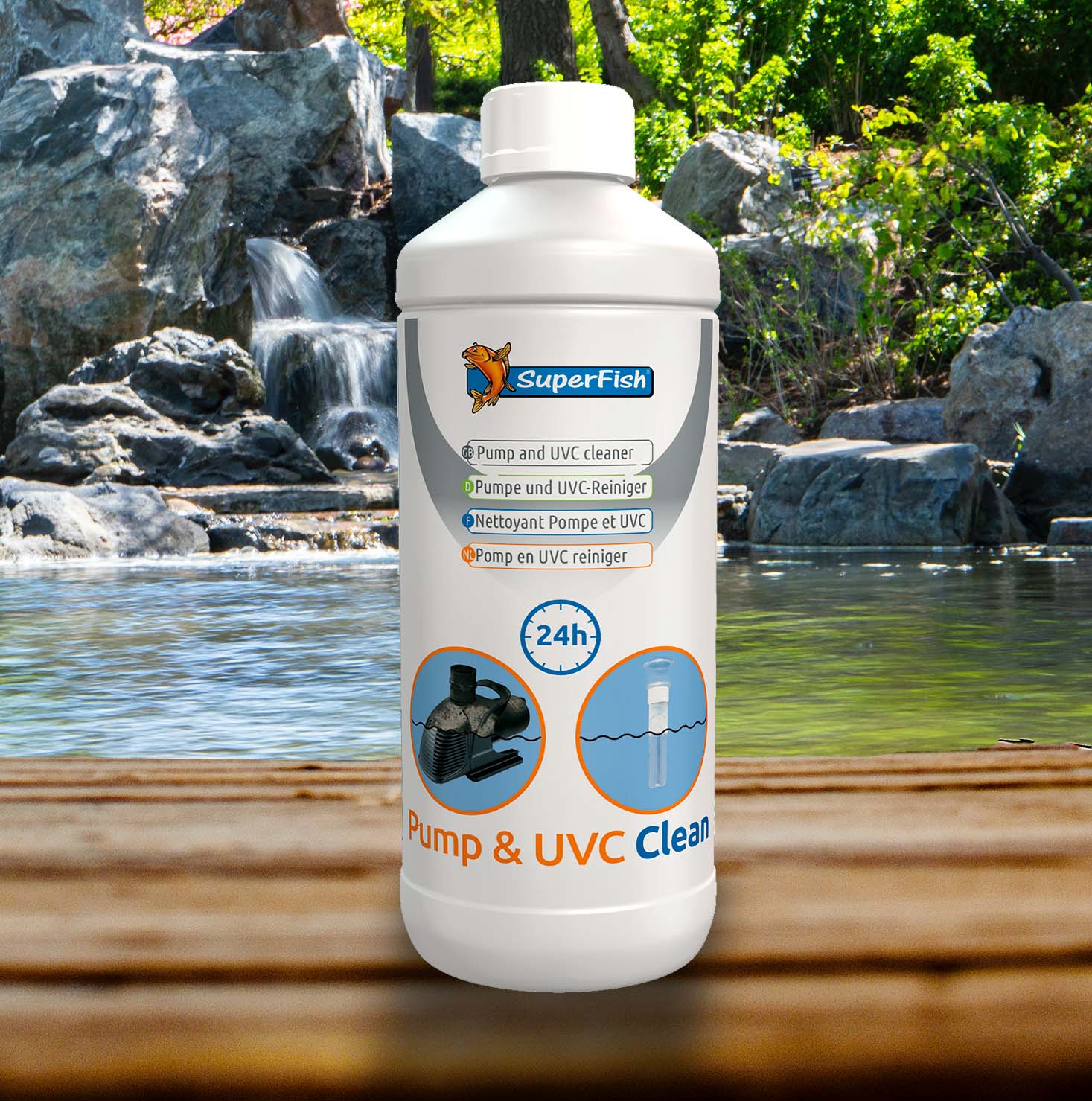 SuperFish Pump & UVC Clean Pond UV Cleaner SuperFish