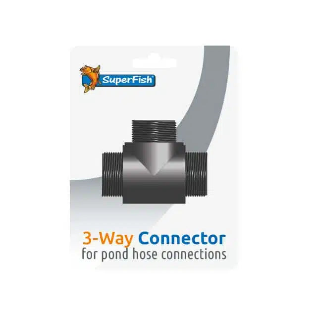 SuperFish Pond 3-Way connector Pond Hose Connections SuperFish