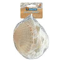 SuperFish Deco Shell Scallop White Fish - Decor SuperFish