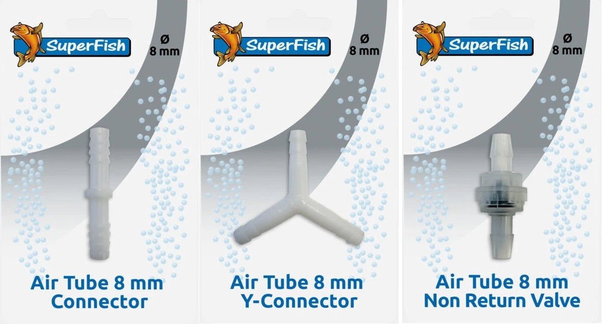 SuperFish Air Tube Connections Aeration Accessories SuperFish