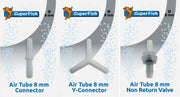 SuperFish Air Tube Connections Aeration Accessories SuperFish