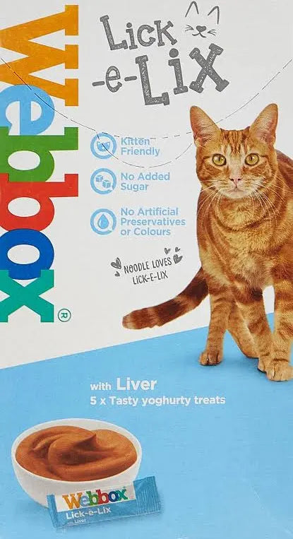 Lick-e-lix cat yoghurt treat the Pet MARKET Liver