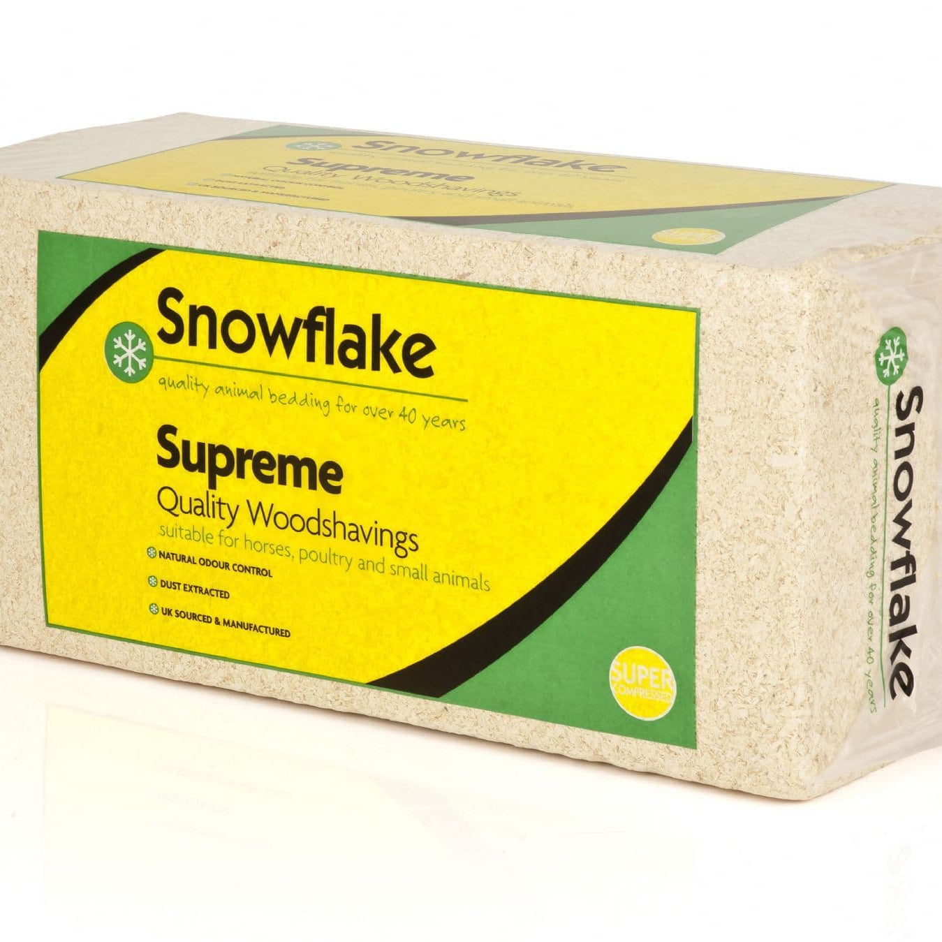 Snowflake wood shavings the Pet MARKET