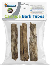Superfish catappa bark tubes the Pet MARKET