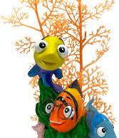 Weird Waters Fish aquarium Ornament ( large) Aquarium Ornament SuperFish
