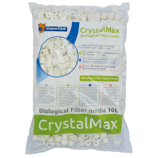SuperFish Biological Filter Media Crystal Max 10L the Pet MARKET
