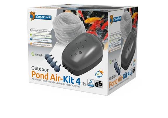 SuperFish POND AIR KIT 4 Pond - Accessories Superfish
