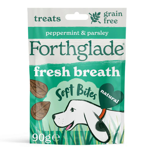 Forthglade Functional Soft Bite Treats Fresh Breath, 90g DOG - TREAT Forthglade