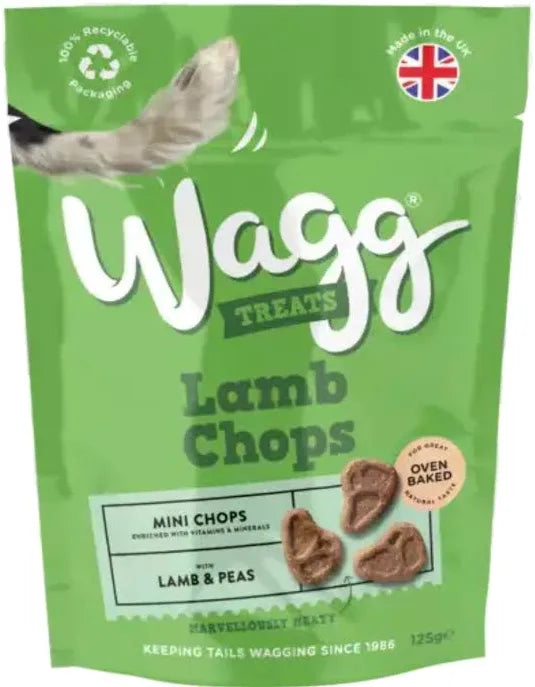 Wagg Lamb Chops Treats 125g DOG - TREAT Wagg