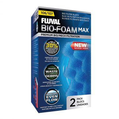 Fluval 106 and 107 Bio-Foam Max - 2 pack Filter Media Fluval