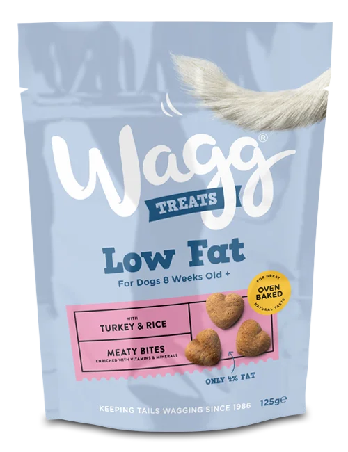 Wagg Low Fat Treats Turkey 125g DOG - TREAT Wagg