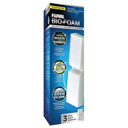 Fluval FX4/FX5/FX6 Bio-Foam - 3 pack Filter Media Fluval