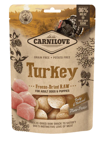 Carnilove turkey freeze dried raw Pet Market