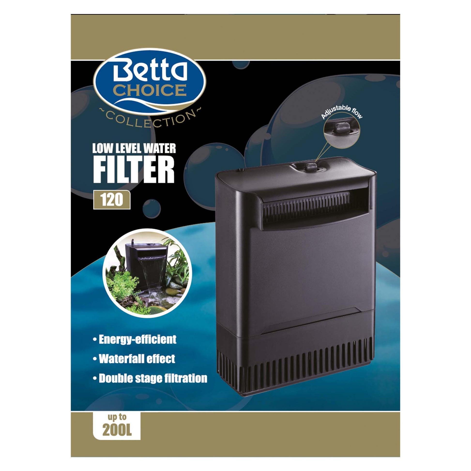 Betta Choice Low Level Filter ix-120 Pet Market
