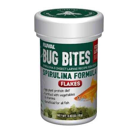 bug bites spirulina flake 18g Fluval