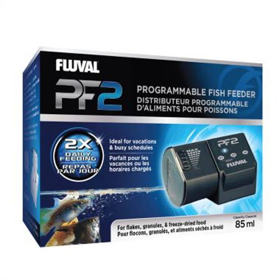 Fluval PF2 programmable fish feeder Automatic Fish Feeder Fluval