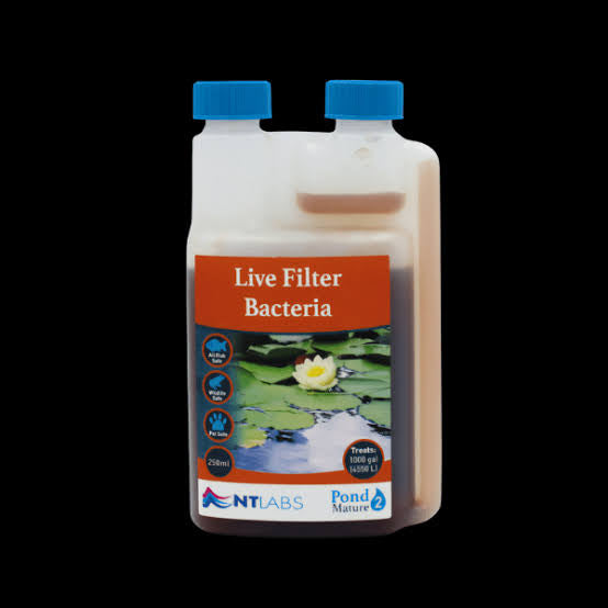 NT labs pond mature live filter bacteria 250ml Pet Market