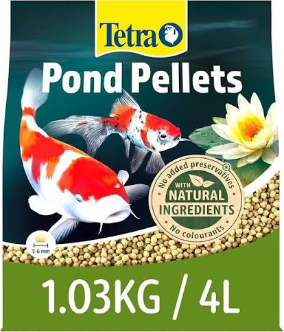 Tetra Pond Pellets Fish Food Tetra