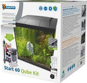 SuperFish Start 60 Qube Tropical Aquarium Kit Black Pet Market