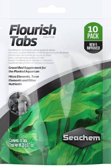 Seachem Flourish Tabs X10 water conditioner Seachem