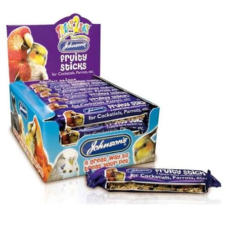 Johnsons Fruity Stick Cockatiel Parrot Bird - Treat Pet Market