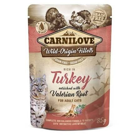 Carilove 85g Turkey Wet Cat Food Pouches Cat - Food Carilove