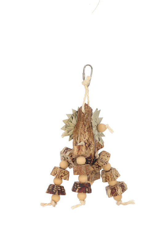 Mahogany feast bird and small mammal toy Pet Market