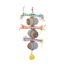 Triple cardboard rolls bird toy Pet Market