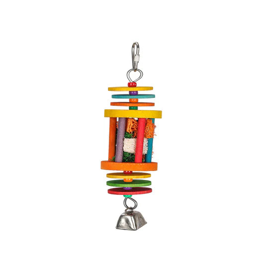 Rainbow stack bird toy Pet Market