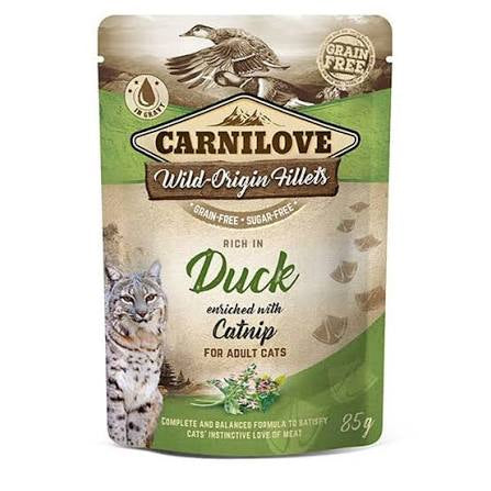 Carilove 85g Duck Wet Cat Food Pouches Cat - Food Carilove