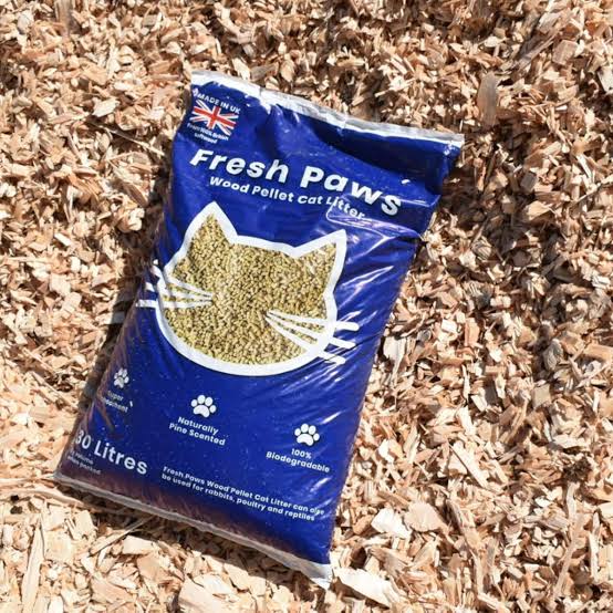 Fresh paws wood pellet cat litter Pet Market